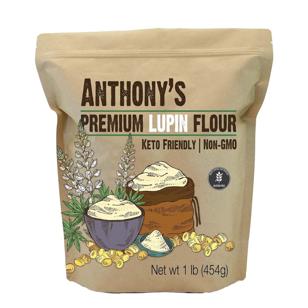 image:imageAnthonys Premium Lupin Flour 1 Pound Gluten Free Non GMO Vegan and Keto Friendly