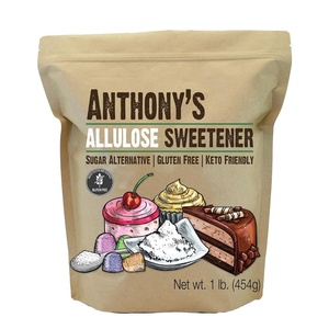 Anthony’s Allulose Sweetener, 1 lb, Batch Tested Gluten Free, Keto Friendly Sugar Alternative, Zero Net Carb, Low Calorie(16 Ounce (Pack of 1))