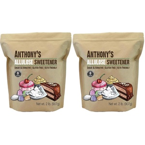 Anthony’s Allulose Sweetener, 1 lb, Batch Tested Gluten Free, Keto Friendly Sugar Alternative, Zero Net Carb, Low Calorie(32 Ounce (Pack of 2))