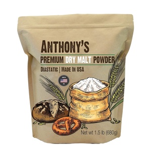 Anthony’s Diastatic Dry Malt Powder, 1.5 lb, Made in the USA, Diastatic, Malted Barley Flour(24 Ounce (Pack of 1))