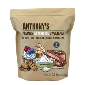 Anthony’s Erythritol Granules, 2.5 lb, Non GMO, Sweetener, Keto & Paleo Friendly(Regular)