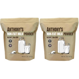 Anthony’s Non Fat Milk Powder, 2 lb, Instant, Gluten Free & Non GMO(32 Ounce (Pack of 2))