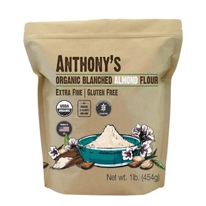 Anthony’s Organic Almond Flour, 1 lb, Blanched, Gluten Free, Non GMO, Keto Friendly, Extra Fine, Low Carb(16 Ounce (Pack of 1))