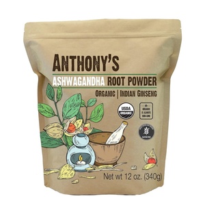 Anthony’s Organic Ashwagandha Powder, 12 oz, Batch Tested Gluten Free, Indian Ginseng, Non GMO, Keto Friendly(12 Ounce (Pack of 1))