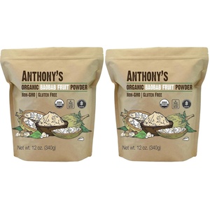 Anthony’s Organic Baobab Fruit Powder, 12 oz, Gluten Free, Non GMO(12 Ounce (Pack of 2))