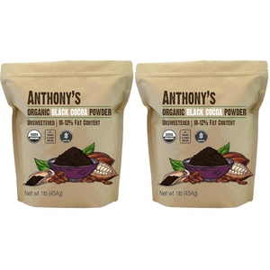 Anthony’s Organic Black Cocoa Powder, 1 lb, Unsweetened, Dutch Processed, Gluten Free, Non GMO(1 Pound (Pack of 2))