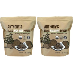 Anthony’s Organic Black Maca Powder, 1 lb, Raw, Gluten Free & Non GMO(16 Ounce (Pack of 2))