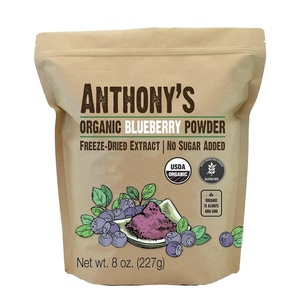 Anthony’s Organic Blueberry Powder, 8 oz, Freeze-Dried, Gluten Free, Non GMO