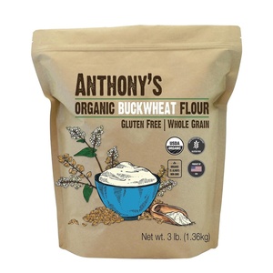 Anthony’s Organic Buckwheat Flour, 3 lb, Grown in the USA, Gluten Free, Vegan(48 Ounce (Pack of 1))