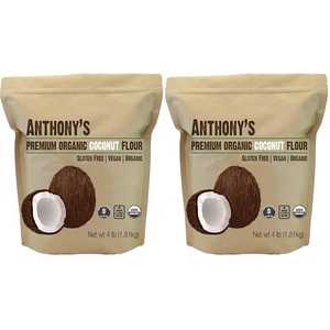Anthony’s Organic Coconut Flour, 4 lb, Batch Tested Gluten Free, Non GMO, Vegan, Keto Friendly(64 Ounce (Pack of 2))