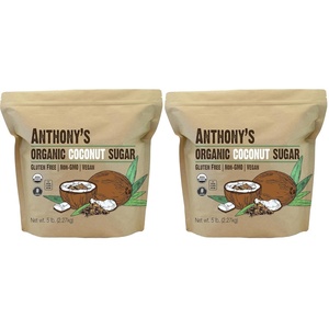 Anthonys Organic Coconut Sugar 5lbs, Non-GMO and Gluten Free(80 Ounce (Pack of 2))