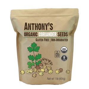Anthony’s Organic Coriander Seeds, 1 lb, Gluten Free, Non GMO, Non Irradiated, Keto Friendly(1 Pound (Pack of 1))