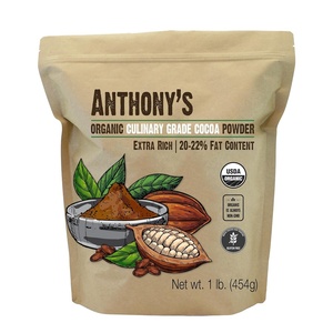 Anthony’s Organic Culinary Grade Cocoa Powder, 1 lb, Dutch Processed Baking Cocoa, Gluten Free, Non GMO, Keto Friendly(16 Ounce (Pack of 1))
