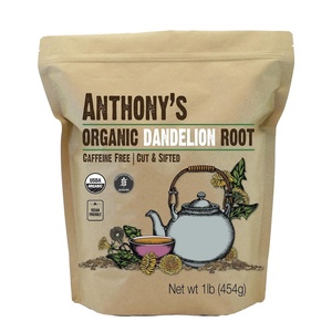 Anthony’s Organic Dandelion Root, 1lb, Gluten Free, Non GMO, Cut & Sifted