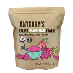 Anthony’s Organic Dragon Fruit Powder, 8 oz, Freeze-Dried, Gluten Free, Non GMO