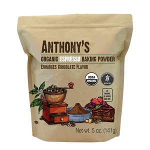 Anthony’s Organic Espresso Baking Powder, 5 oz, Gluten Free, Non GMO, Enhances Chocolate Flavor(5 Ounce (Pack of 1))