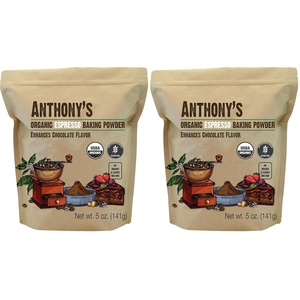 Anthony’s Organic Espresso Baking Powder, 5 oz, Gluten Free, Non GMO, Enhances Chocolate Flavor(5 Ounce (Pack of 2))