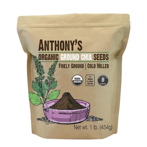 Anthony’s Organic Ground Chia Seed, 1 lb, Finely Ground, Cold Milled, Gluten Free, Non GMO(16 Ounce (Pack of 1))
