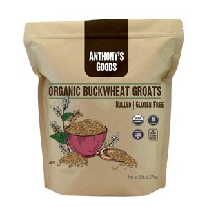 Anthony’s Organic Hulled Buckwheat Groats, 5lb, Gluten Free, Non GMO(5 lb)