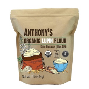 Anthony’s Organic Lupin Flour, 1 lb, Gluten Free, Non GMO, Keto Friendly