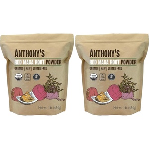 Anthony’s Organic Red Maca Powder, 1 lb, Raw, Gluten Free, Non GMO, Non Gelatinized(16 Ounce (Pack of 2))