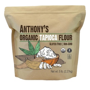 Anthony’s Organic Tapioca Flour Starch, 2.5 lb, Gluten Free, Non GMO(80 Ounce (Pack of 1))