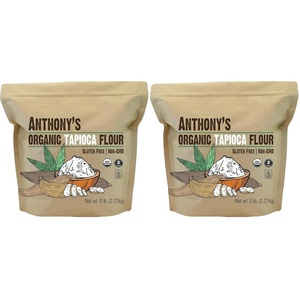 Anthony’s Organic Tapioca Flour Starch, 2.5 lb, Gluten Free, Non GMO(80 Ounce (Pack of 2))
