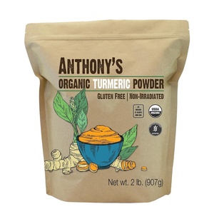 Anthony’s Organic Turmeric Root Powder, 2 lb, Curcumin Powder, Gluten Free & Non GMO
