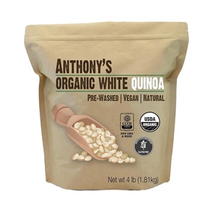 Anthony’s Organic White Whole Grain Quinoa, 4 lb, Gluten Free & Non GMO(64 Ounce (Pack of 1))