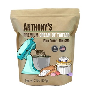 Anthony’s Premium Cream of Tartar, 2 lb, Gluten Free, Food Grade, Non GMO, USP, FCC, Made in USA(32 Ounce (Pack of 1))
