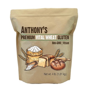 Anthony’s Vital Wheat Gluten, 4 lb, Vegan, Non GMO, Keto Friendly, Low Carb(64 Ounce (Pack of 1))