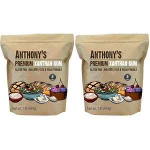 Anthony’s Xanthan Gum Powder, 8 Ounce, Gluten Free, Non GMO, Keto Friendly(16 Ounce (Pack of 2))